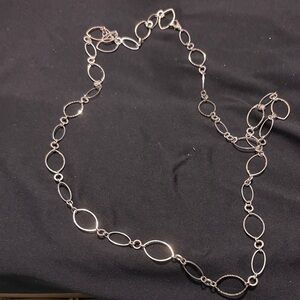 Elegant Silver Chain Necklace